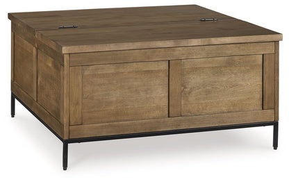 Torlanta - Lift Top Cocktail Table - Brown