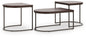 Vanmore - Occasional Table Set (Set of 3) - Dark Brown