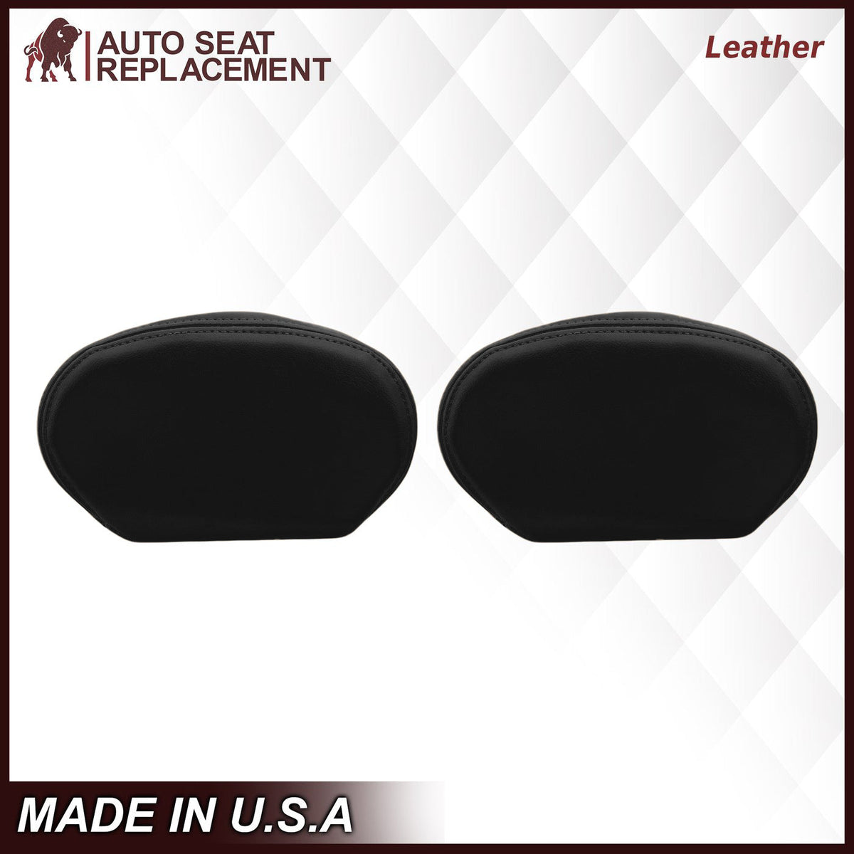 1999-2004 Ford Mustang GT Convertible Replacement Seat Cover in Dark Charcoal Black: Choose From Variation