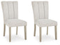 Larawyn - Dining Upholstered Side Chair (Set of 2) - Bisque