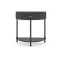 Demi Lune - Console Table With 2 Storage Drawers