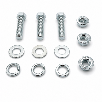 Granatelli Hardware for Exhaust Cutouts - Bolts and washers - Fits All Size Cut Outs – 303510B
