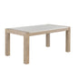 Vanilla - Real Marble Dining Table - Beige / Light Natural