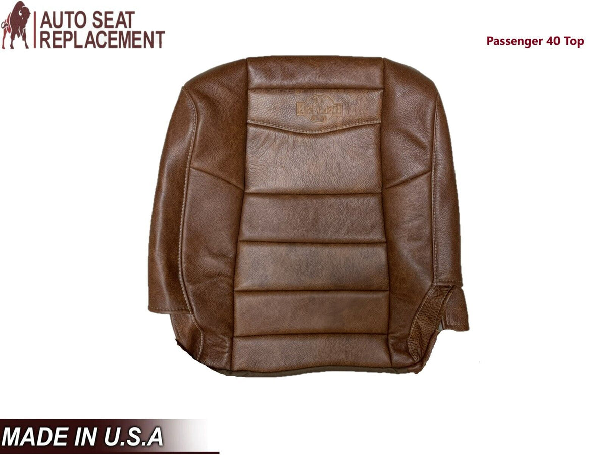 2002-2007 FORD F250 F350 KING RANCH REPLACEMENT GENUINE LEATHER SECOND (2nd) ROW SEAT COVERS