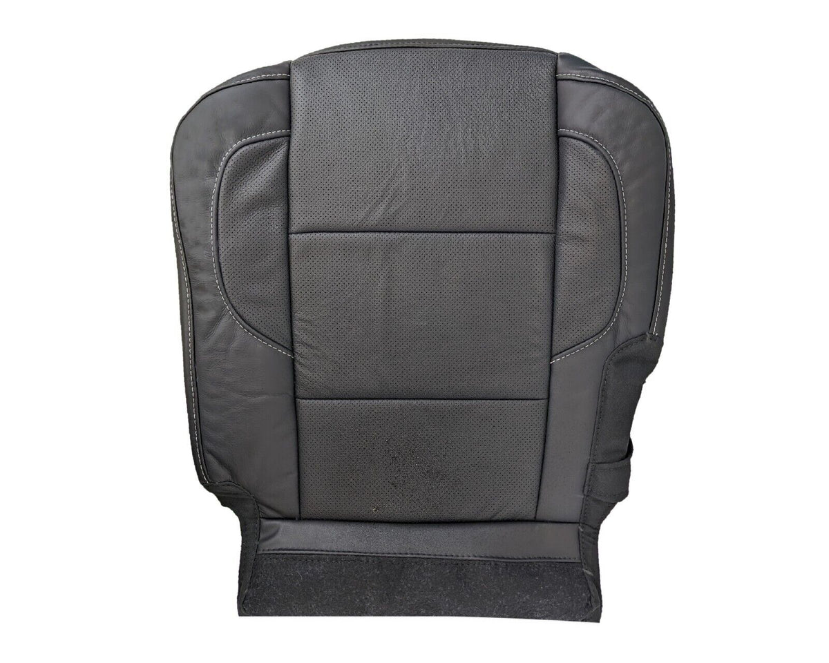 2014 - 2018 GMC Sierra Denali SECOND ROW PERFROATED Bottom in Jet Black Genuine Leather