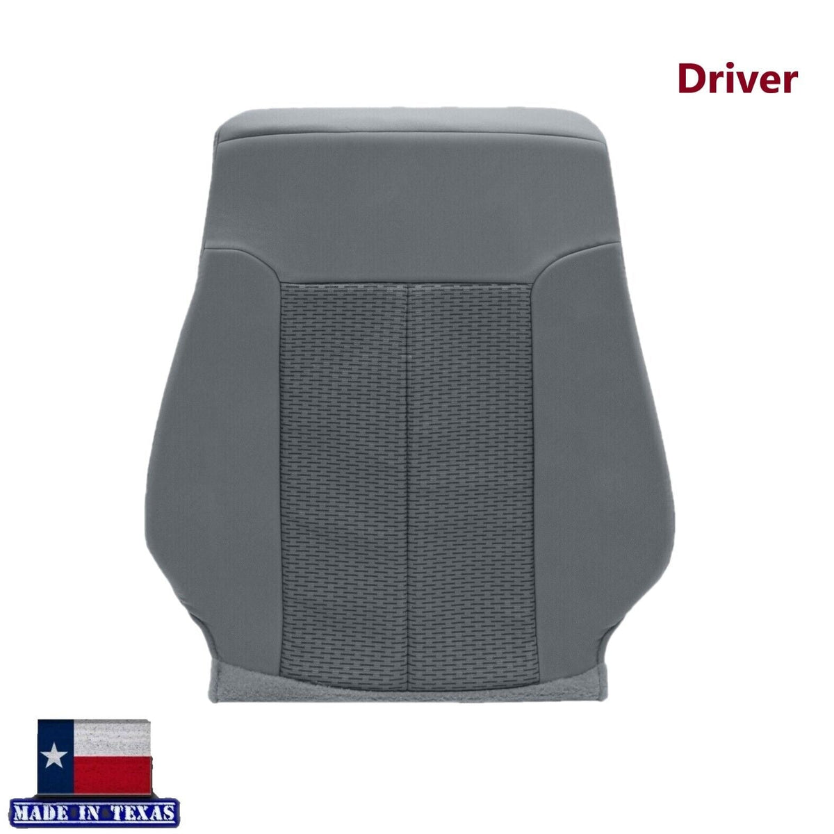 2011 - 2016 Ford F250 F350 XLT Super Duty Gray Cloth Replacement Front Seat Covers