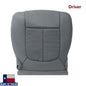 2011 - 2016 Ford F250 F350 XLT Super Duty Gray Cloth Replacement Front Seat Covers