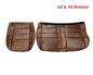2002-2007 FORD F250 F350 KING RANCH REPLACEMENT GENUINE LEATHER SECOND (2nd) ROW SEAT COVERS