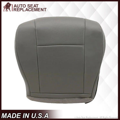 2009-2018 Ford E350 E450 E550 Nexus Viper 25V Van PERFORATED Bottom Seat Cover In Gray