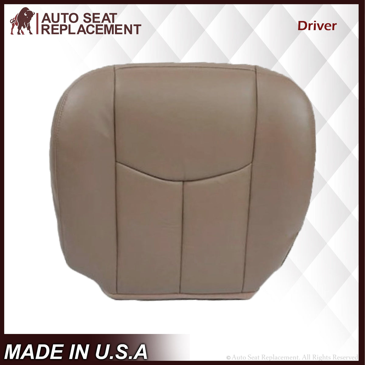 2003-2007 GMC Sierra Seat Cover in Tan: Choose The Variation