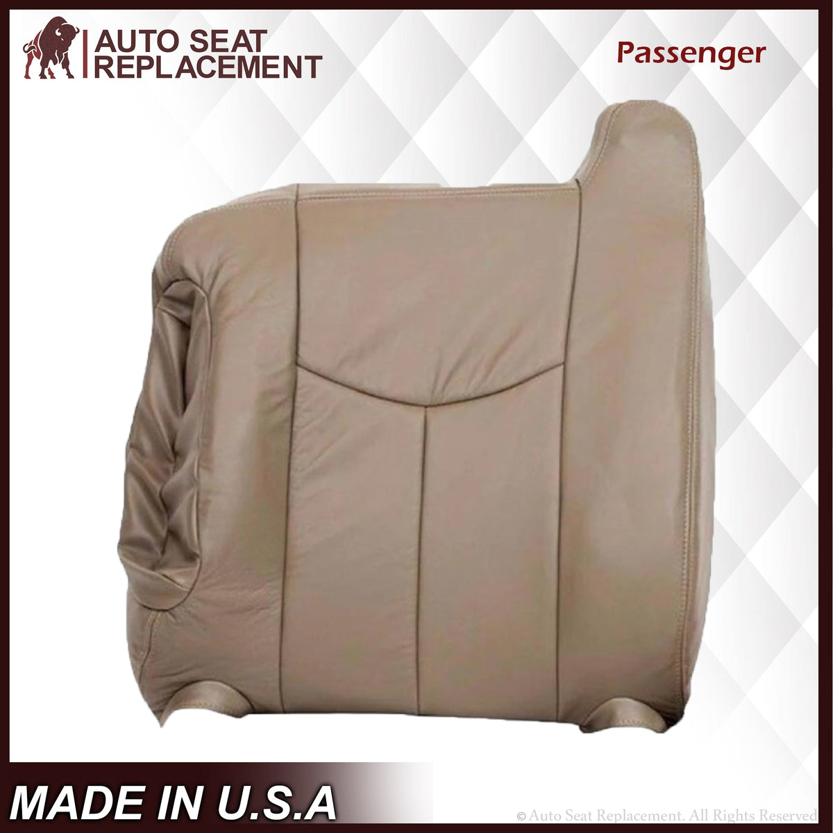 2003-2007 GMC Sierra Seat Cover in Tan: Choose The Variation