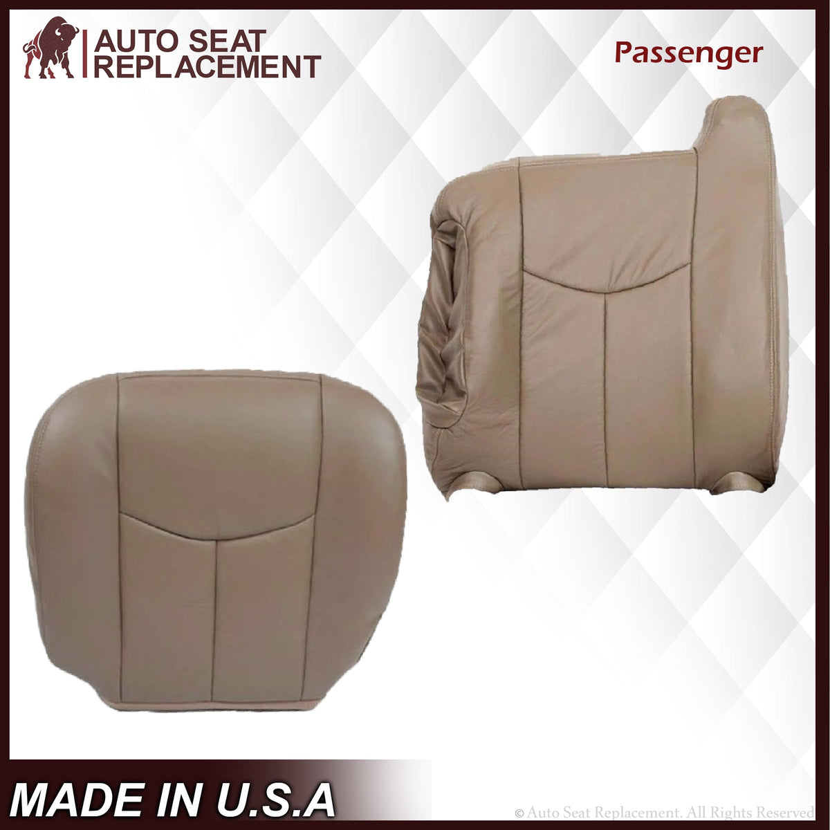 2003-2007 GMC Sierra Seat Cover in Tan: Choose The Variation