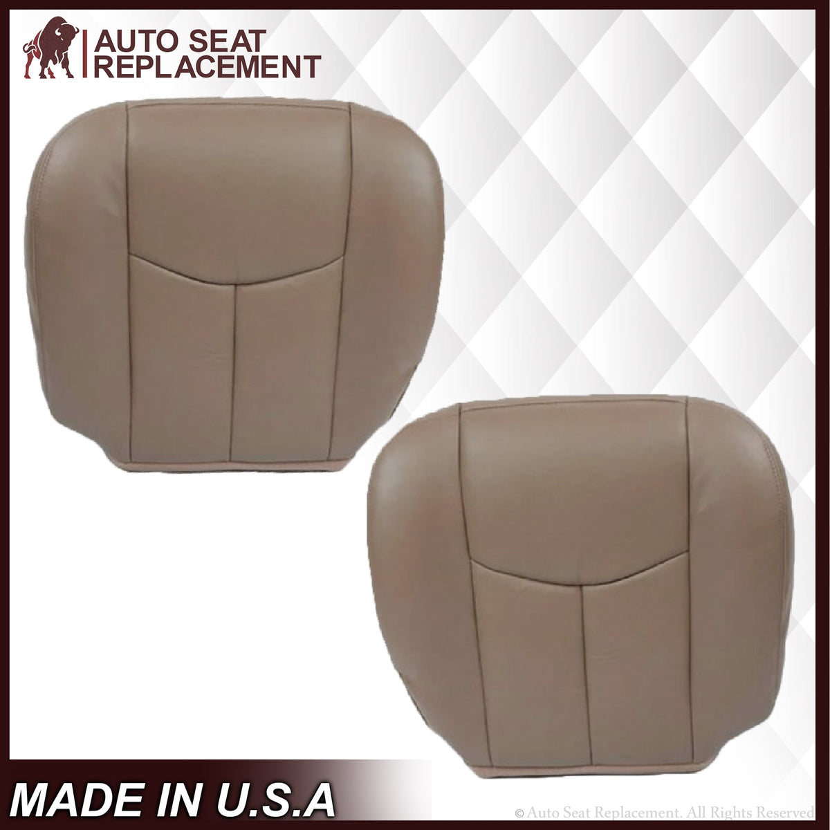 2003-2007 GMC Sierra Seat Cover in Tan: Choose The Variation