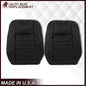 2010-2014 Ford Mustang GT Convertible Replacement Seat Cover In Charcoal Black "Black" : Choose From Variation