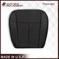 2007-2014 Ford Expedition Driver and Passenger SOLID Replacement Seat Cover in BLACK Leather or Vinyl