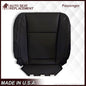 2015 - 2018 Dodge Charger SE Driver Or Passenger Leather Seat Covers Black