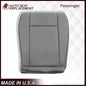 2009-2014 Ford E350 E450 E550 Econoline Van PERFORATED Bottom Seat Cover In Gray
