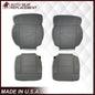 2004 2005 2006 2007 2008 Ford F150 XL Cloth Seat Covers in Medium Flint Gray