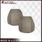 2014-2019 Chevy Silverado & GMC Sierra Cloth Fabric Seat Cover Replacement in Dune Tan OR Dark Ash Gray