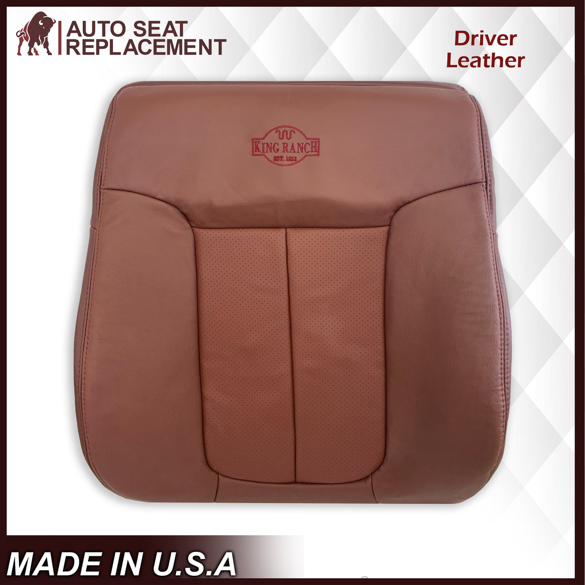 2011-2014 Ford F150 King Ranch Leather Seat Cover Replacement