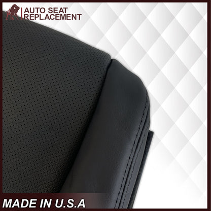 2005 - 2008 Acura TL Driver Side Bottom Seat Cover in Black Leather or Vinyl