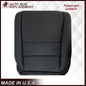 2005 - 2008 Acura TL Driver Side Bottom Seat Cover in Black Leather or Vinyl