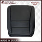 2005 - 2008 Acura TL Driver Side Bottom Seat Cover in Black Leather or Vinyl