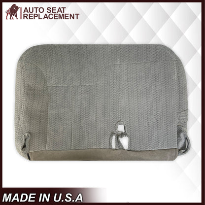 1995 - 1999 Chevy Tahoe & Suburban Gray Cloth 60/40 Replacement Front Seat Covers (Pewter Gray)