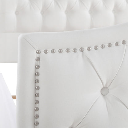 Marcella - Upholstered Shelter Headboard Bed