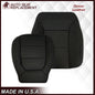 2019-2022 Chevy Silverado & GMC Sierra Non-Perforated Replacement Seat Cover in Black : Choose Your Side & Material