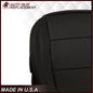 2019-2022 Chevy Silverado & GMC Sierra Non-Perforated Replacement Seat Cover in Black : Choose Your Side & Material
