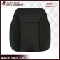 2019-2022 Chevy Silverado & GMC Sierra Non-Perforated Replacement Seat Cover in Black : Choose Your Side & Material