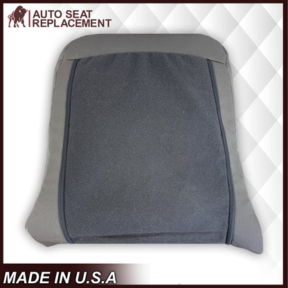 2017-2021 Ford F250 XLT Driver Or Passenger Side Cloth Replacement Seat Cover In Gray