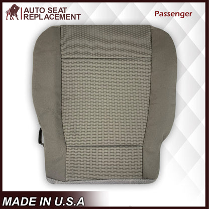 2017-2021 Ford F250 XLT Driver Or Passenger Side Cloth Replacement Seat Cover In Gray