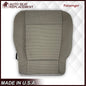 2017-2021 Ford F250 XLT Driver Or Passenger Side Cloth Replacement Seat Cover In Gray