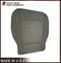 2017-2021 Ford F250 XLT Driver Or Passenger Side Cloth Replacement Seat Cover In Gray