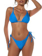 Bright Swimwear - Women's Triangle Bikini Floral String Bikini Set Two Piece Swimsuit Bathing Suits