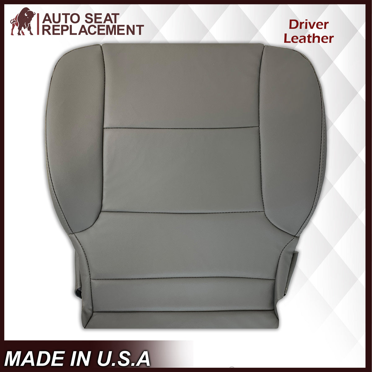 2014-2018 Chevy Silverado Single Crew Quad Cab WORK TRUCK Replacement Seat Covers In Gray