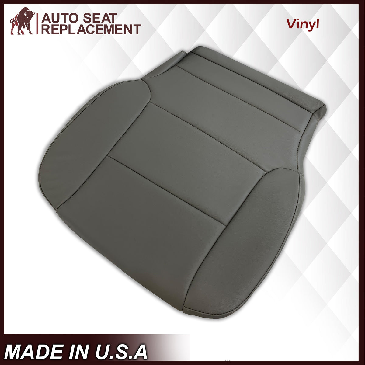2014-2018 Chevy Silverado Single Crew Quad Cab WORK TRUCK Replacement Seat Covers In Gray
