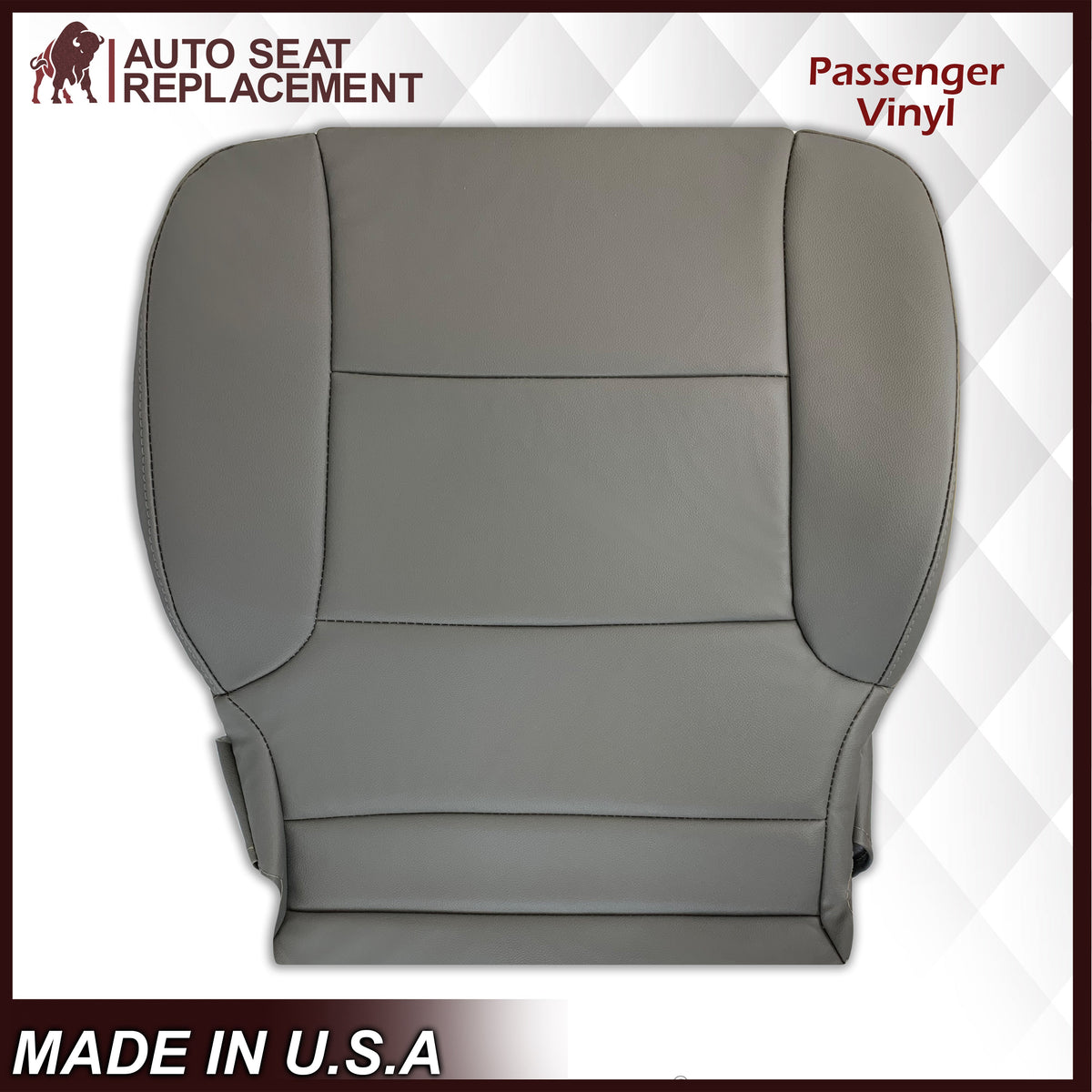 2014-2018 Chevy Silverado Single Crew Quad Cab WORK TRUCK Replacement Seat Covers In Gray