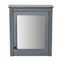 Wall Mounted Bathroom Storage Cabinet With Mirror, Medicine Cabinet With Height Adjustable Shelf