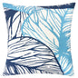 Leaf Vein Outdoor & Indoor Pillow - Indigo
