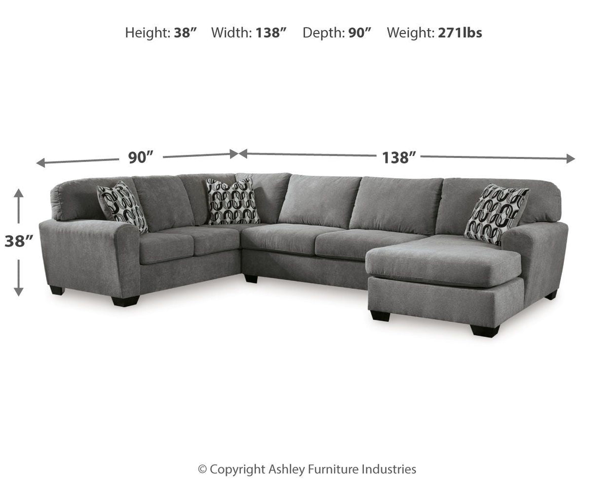 Birkdale Court - 3 Piece Sectional