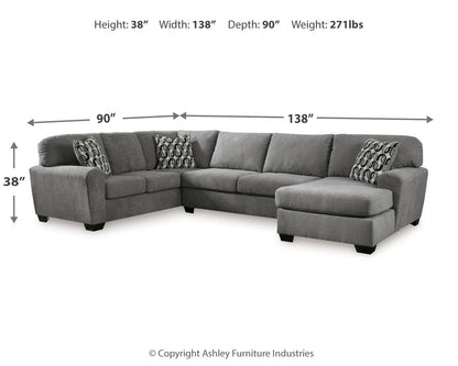 Birkdale Court - 3 Piece Sectional