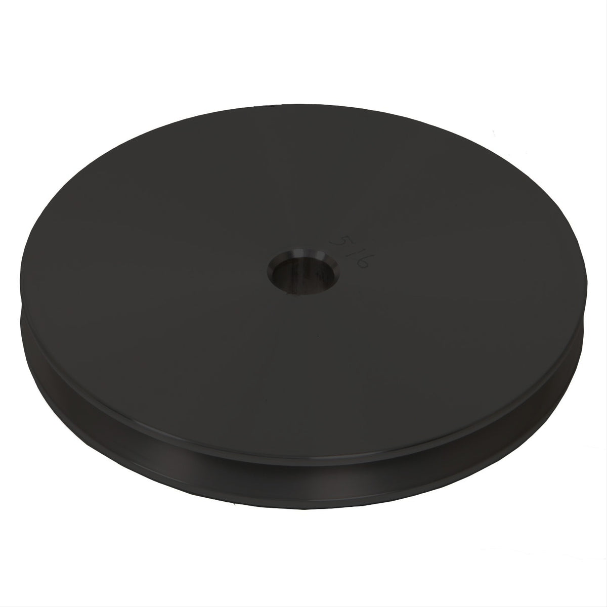 Chevy Power Steering Pulley - Keyway - Black