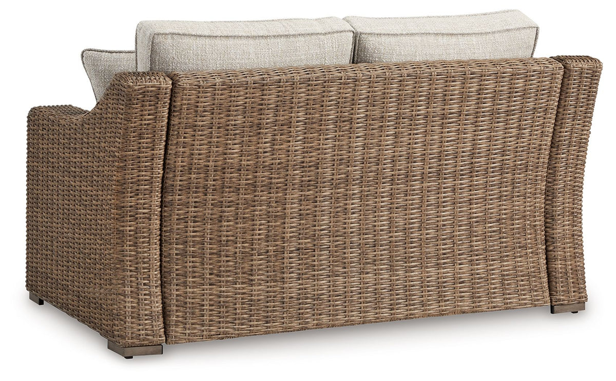 Beachcroft - Loveseat With Cushion - Beige