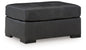 Brindley Pier - Oversized Accent Ottoman - Fog