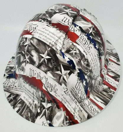 2ND AMENDMENT WE THE PEOPLE Full Brim Hard Hat