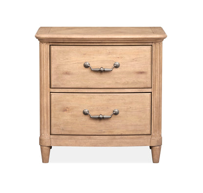 Harmony Heights - Drawer Nightstand - Belgium Wheat