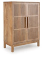 Pellamour - Bar Cabinet - Natural Brown